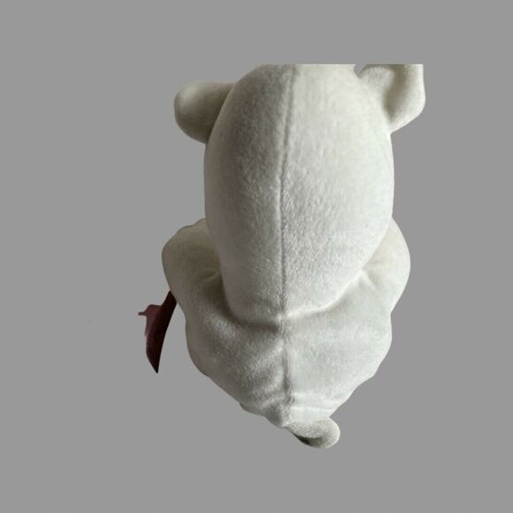 Vintage 1998 Precious Moments Tender Tails Enesco White Polar Bear Plush - Picture 2 of 5